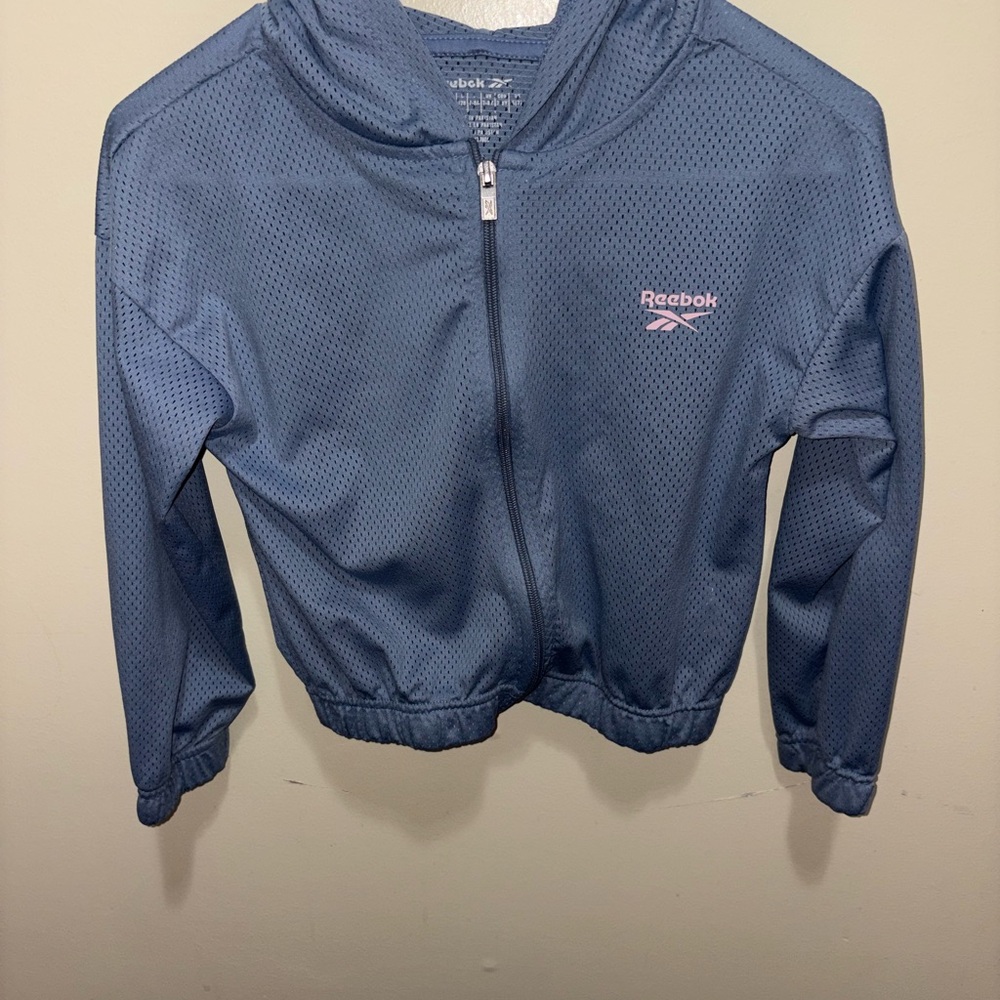 Reebok Kids Mesh Blue Swim Coverup